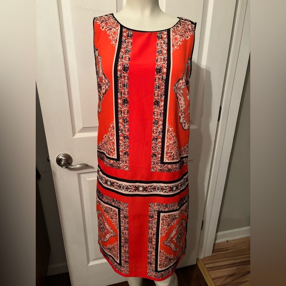 Carmen Marc Valvo shift dress 4